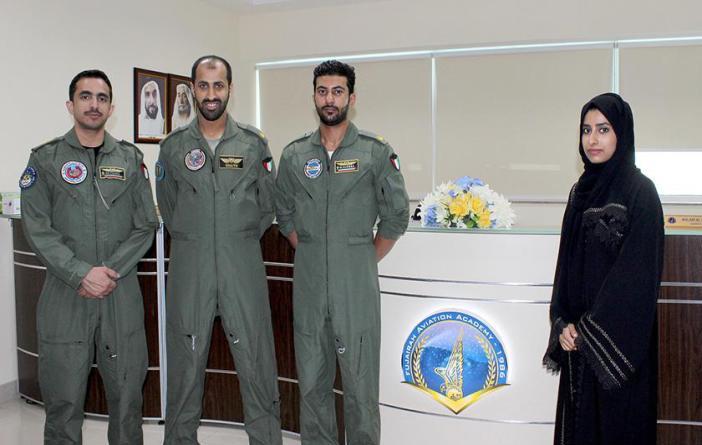 طلاب كويتيون يلتحقون بأكاديمية الفجيرة للطيران